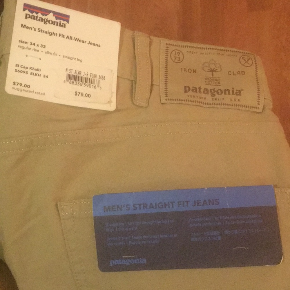 New Men’s Patagonia pants
